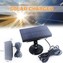 1000mA 9V Solar Panel Trail Camera Power Supply Charger Battery for HC700 H