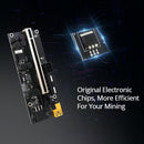 VER009S Plus PCIe Riser PCI-E 1x to 16x GPU Riser Adatper Card for BTC Miner