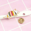 Cute Cartoon Animal Brooches Badge for Women Men Jacket Backpack Pins Jewelry
