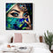 5D DIY Masked Lady Diamond Painting Embroidery Rhinestones Cross Stitch Kit