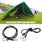 1.2m Outdoor Camping Hiking Bungee Rope Elastic Luggage Tent Kayak Boat Cord