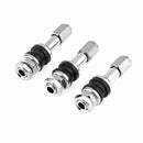 10pcs Universal Bolt-in Tubeless Wheel Tire Valve Stems with Dust Caps