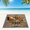 #A Multifunctional Folding Beach Mat Waterproof Portable Camping Picnic Blanket