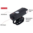 Rechargeable USB LED Bike Lights Front Rear Lights Bicycle Lamp Headlight