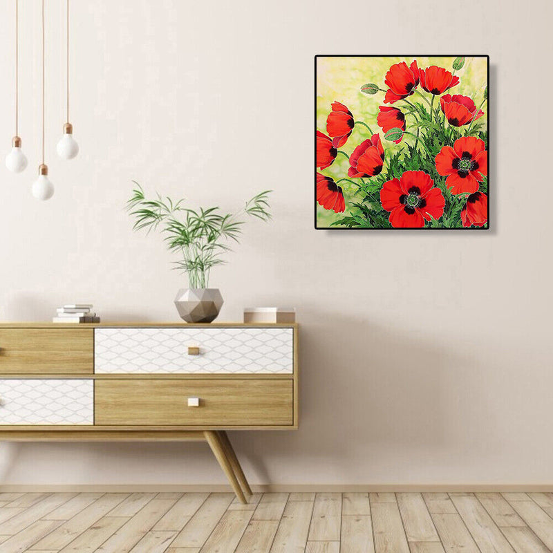 5D DIY Diamond Painting Flower Leaf Embroidery Full Drill Cross Stitch Mosaic