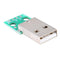 10pcs 4Pin USB Adapter Board USB Male Plug to DIP 2.54mm Welded Adapter Pla