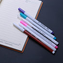 6pcs/Set Water Soluble Pens Air Erasable Fabric Maker Pen Cutter Chalk