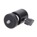 Mini Tripod Head 360 Degree Pan DSLR Camera DSR + 1/4 &QUOT;Schra