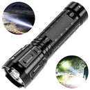 Bright Led Flashlight Powerful Flashlight Built in Battery Lighting Portable