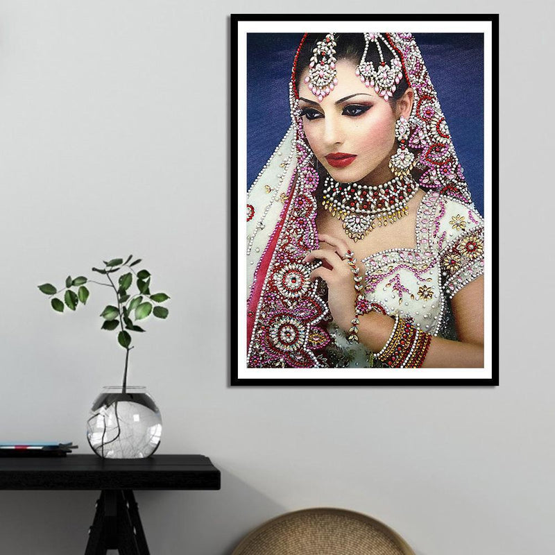 5D DIY Special Shaped Diamond Painting Beauty Embroidery Mosaic Kits Home Decor