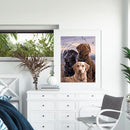 DIY Paint By Number Kit Dog Animal Series No Frame for Home Decoration Art