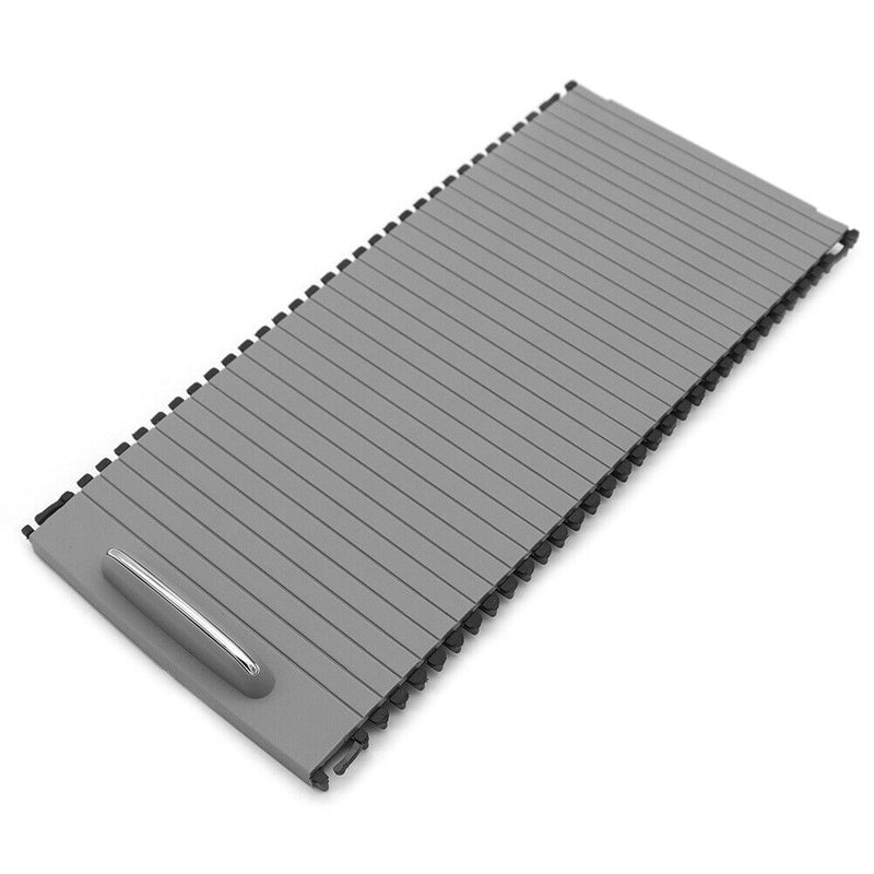 Car Console Cover Cup Plate for Mercedes Benz C E Class W204 W212 (Grey)