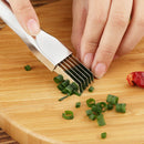 Stainless Steel Ginger Onion Scallion Cutter Vegetable Shredder Fruit Slicer