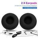 1 Pair Replacement Earpads for Beats Solo 2/3 Wireless Headphones (Black) Newly
