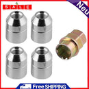 akaddy M12x1.5 wheel locking nuts 4 anti-theft protection nuts + 1 key