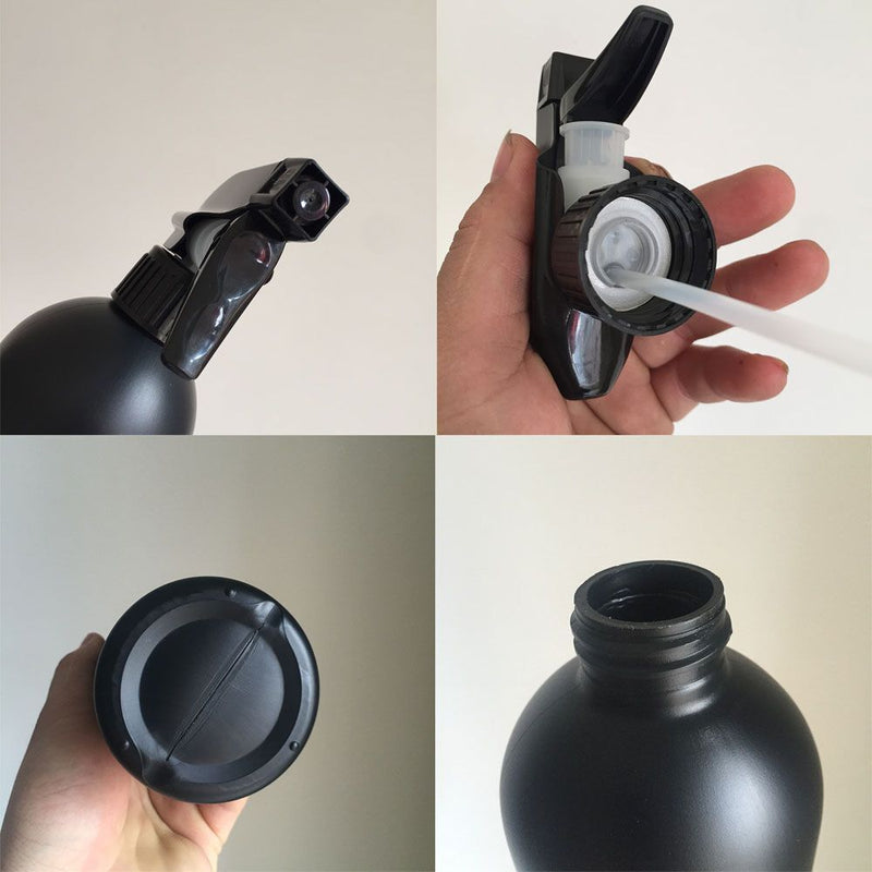 Water Sprayer Hairdressing Spray Bottle Liquid Container Round Shoulder Bottle