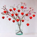 24pcs Christmas Love Balls Ornaments, Assorted Pendant for Tree Party Decor