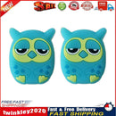 2pcs Cartoon Animal Silicone Racquet Tennis Racket Anti Shock Absorber (H) Newly
