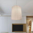 Nordic Creative Paper Origami Lantern Shade Pendant Light Decor (Cylinder) Newly
