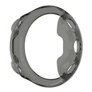 Soft Transparent TPU Case for Garmin Forerunner 45 Protector Cover (Black)