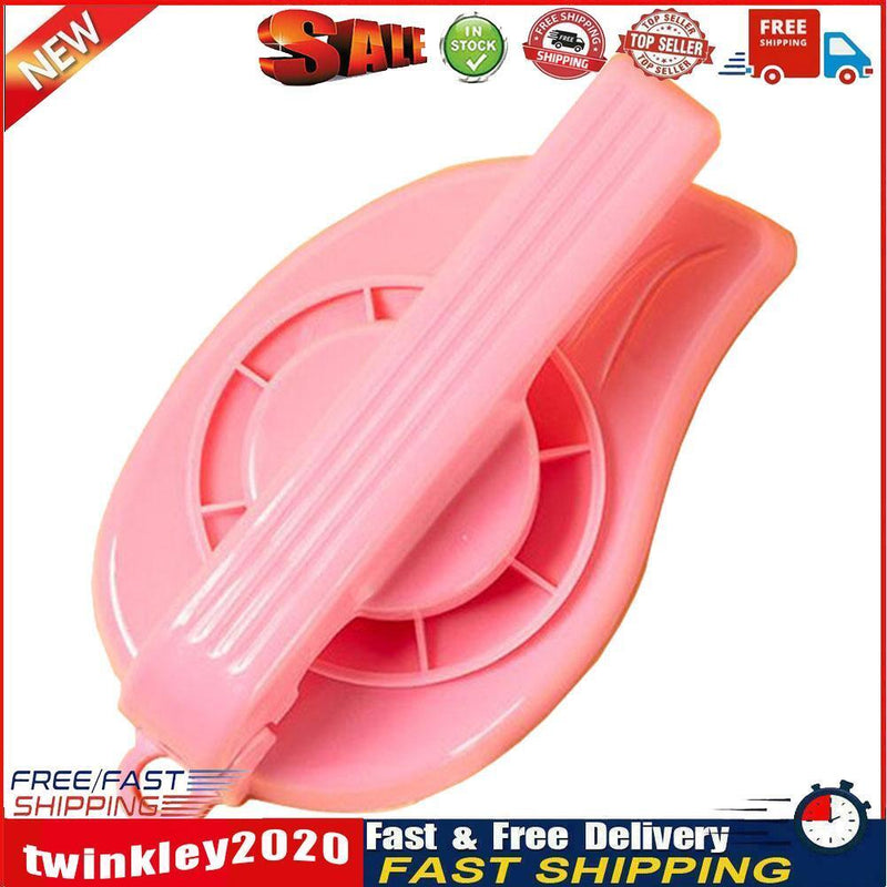Dumpling Skin Wrapper Making Mold Dough Pastry Press Kitchen Gadget (Pink) Newly