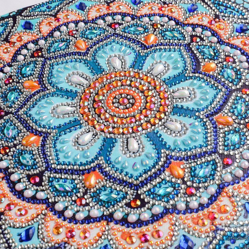 5D DIY Special Shaped Diamond Painting Mandala Cross Stitch Kits (DZ240) Newly