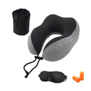 Travel Cervical Healthcare With Carry Bag Travel Pillow Neck Support Cushion