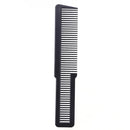 Hairdressing Carbon Anti-static Comb Wide Tooth Hair Clipper Comb (White)