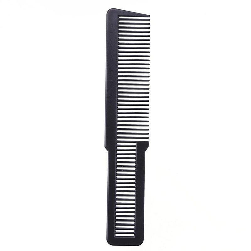 Hairdressing Carbon Anti-static Comb Wide Tooth Hair Clipper Comb (White)