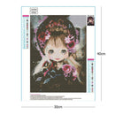 5D DIY Full Drill Diamond Painting Cartoon Girl Cross Stitch Mosaic Kit