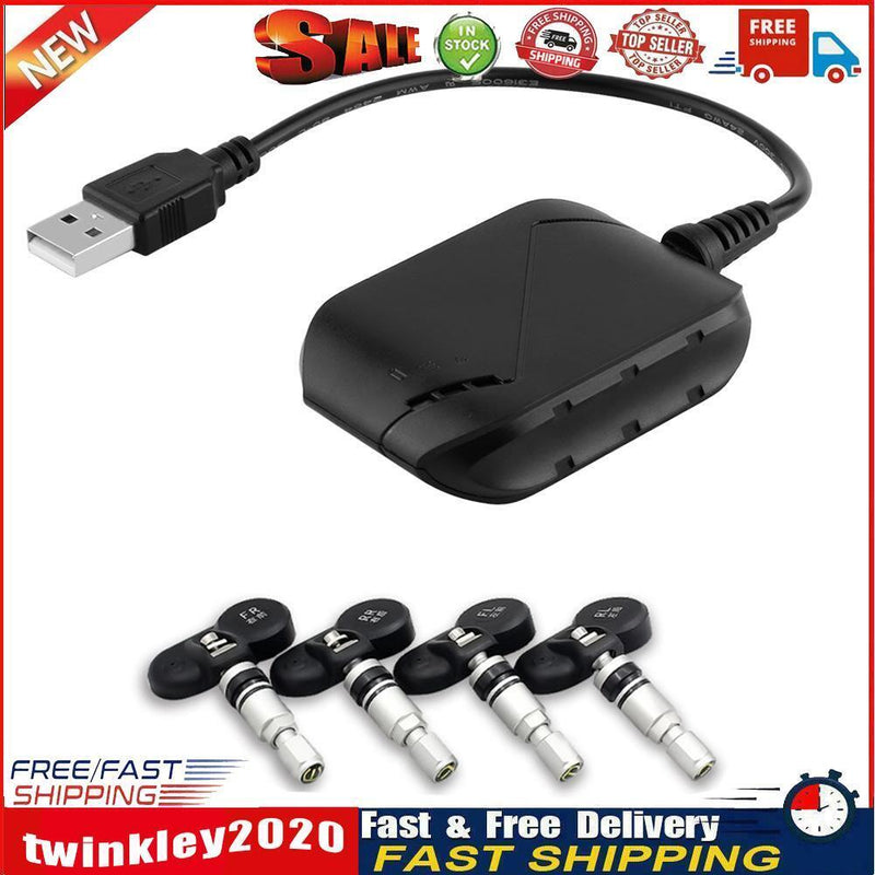 USB 3.0 TPMS for Android Car Radio Tire Pressure Monitor System (Internal) Newly