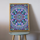 5D DIY Mandala Luminous Diamond Painting Full Round Drill Mosaic Picture Deco