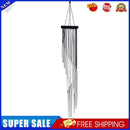 18 Tubes Wind Chime Yard Garden Outdoor Living Wind Chimes Decor (Silvery)