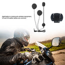Motorcycle Helmet Bluetooth-compatible Intercom Stereo Headsets Clip for V4
