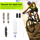 60ml MTB Road Bike Tubeless Tyre Sealant Injector Syringe Tool Kit (Black) Newly