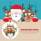 Reindeer Family Christmas Tree Ornament Assorted Christmas Fawn Pendants Gift
