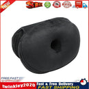 Memory Foam Plush Seat Cushion Orthopedic Office Chair Seat Pillow (Black) Newly