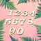 10pcs Rustic Wooden Digital Number DIY Handcraft Table Scatter Home Decoration