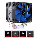 2 Heat Pipe CPU Cooler for Intel LGA 775/1155 X58 X79 Radiator PC Cooling Fan