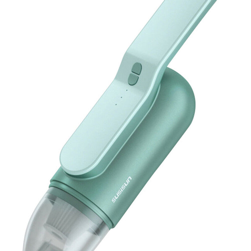 Wireless 13000PA High Suction Vacuum Cleaner for Car Home Cleaning (Green)