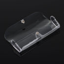 Women Transparent Portable Eyeglasses Case Plastic Glasses Box Glasses Holder