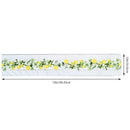 Decorations Cotton Linen Lemon Table Runner Sunflower Tablecloth Triangle