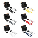 Ear Tips In-Ear Earbuds Cover Set for Sony WF-1000XM4 WF-1000XM3 (Black)