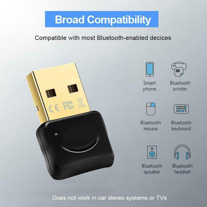 3 in 1 USB Bluetooth 5.0 Audio Transmitter Receiver Adapter For TV HOT P Y2I1