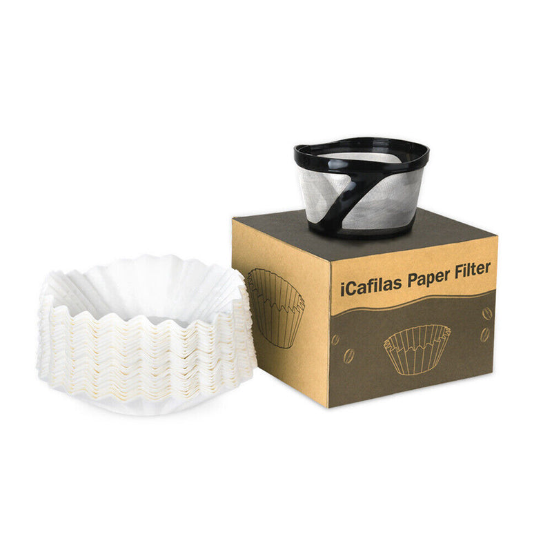 100pcs Coffee Cup Filter Drip Paper Coffee Strainer Bag Espresso Tea Infuser