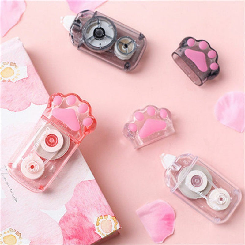 Stationery School Office Supplies 5mm * 6m Cartoon Correction Tape Cat Claw