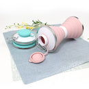 Sports 500mL Collapsible Soft Kettle Outdoor Silicone Water Bottle (Pink) Newly