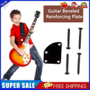 #A Guitar Neck Plate Reinforcement Board Bass Neck Plate Screws Musical Instrume