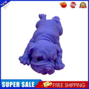 Simulation Soft Dogs Squeeze Ball Puzzle Anti Stress Artifact (Blue Dog)