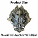 Window Ornaments Spartan Warrior Viking Double A xe Berserker Wall Decoration